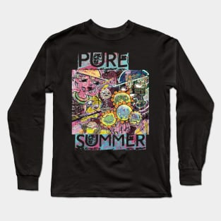 Pure Summer Text Variant Long Sleeve T-Shirt